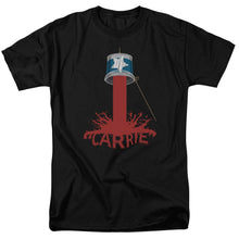 Load image into Gallery viewer, Carrie Bucket Of Blood Mens T Shirt Black