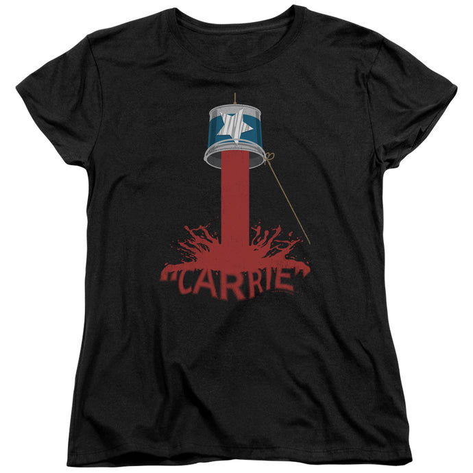 Carrie Bucket Of Blood Womens T Shirt Black