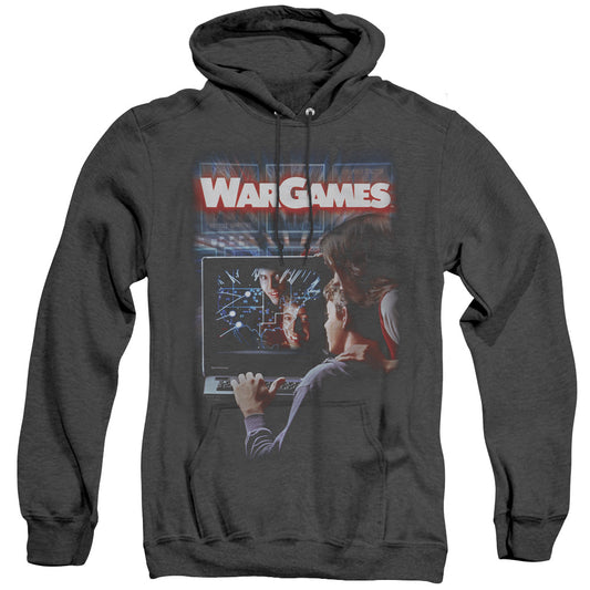 Wargames Poster Heather Mens Hoodie Black