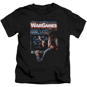 Wargames Poster Juvenile Kids Youth T Shirt Black