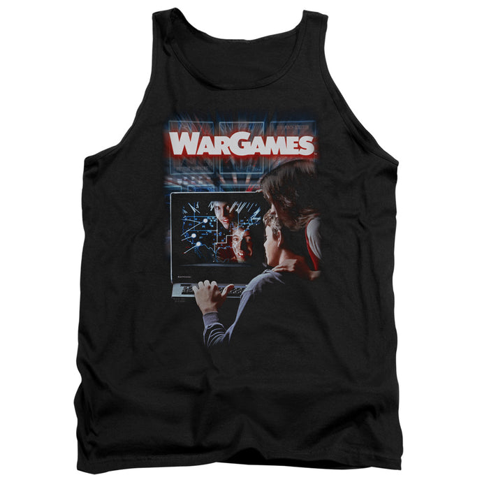 Wargames Poster Mens Tank Top Shirt Black