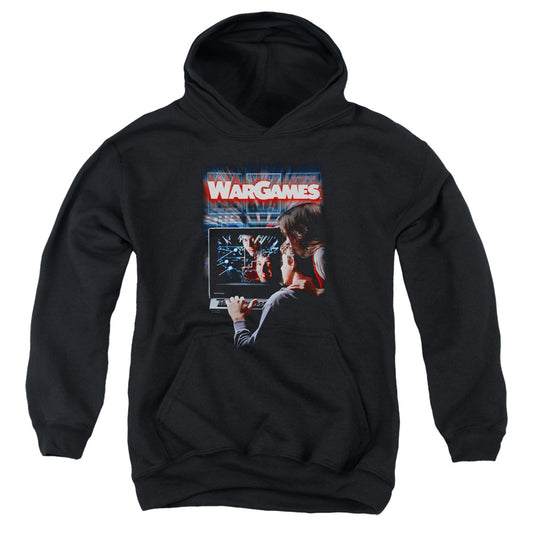 Wargames Poster Kids Youth Hoodie Black