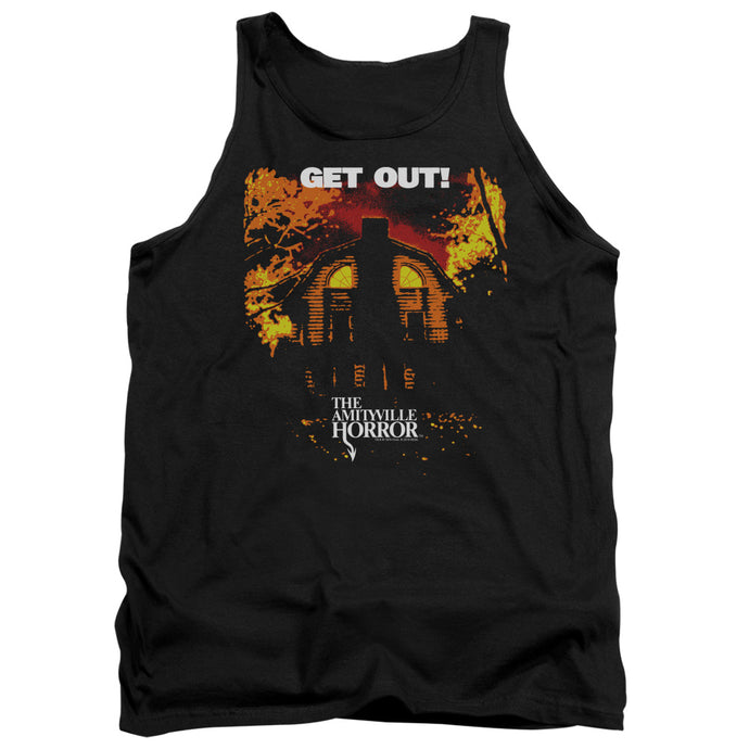 Amityville Horror Get Out Mens Tank Top Shirt Black