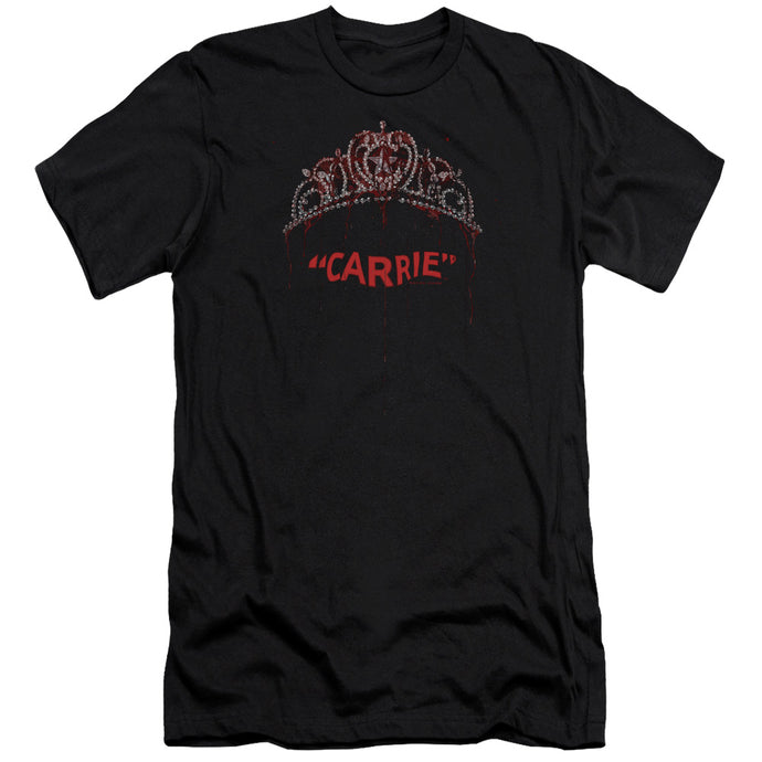 Carrie Prom Queen Slim Fit Mens T Shirt Black