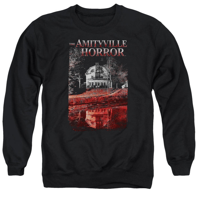 Amityville Horror Cold Blood Mens Crewneck Sweatshirt Black