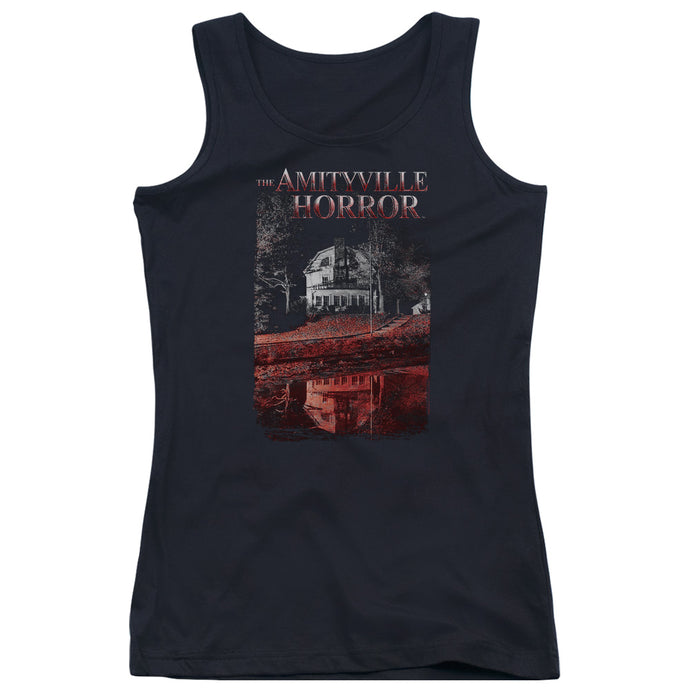 Amityville Horror Cold Blood Womens Tank Top Shirt Black