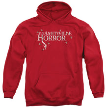 Load image into Gallery viewer, Amityville Horror Flies Mens Hoodie Red