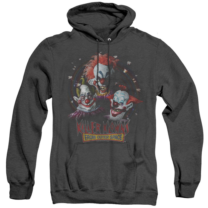 Killer Klowns From Outer Space Killer Klowns Heather Mens Hoodie Black