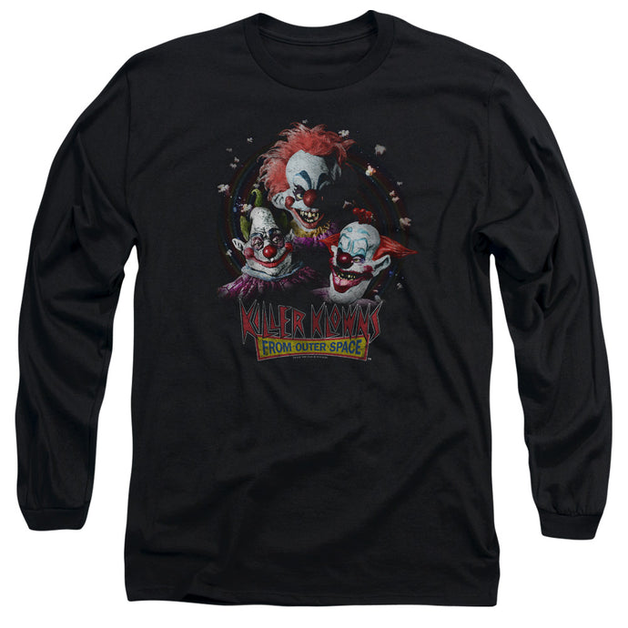 Killer Klowns From Outer Space Killer Klowns Mens Long Sleeve Shirt Black
