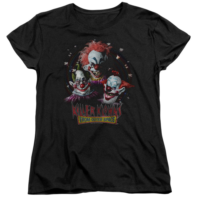 Killer Klowns From Outer Space Killer Klowns Womens T Shirt Black