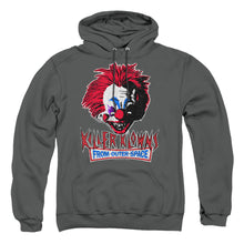Load image into Gallery viewer, Killer Klowns From Outer Space Rough Clown Mens Hoodie Charcoal