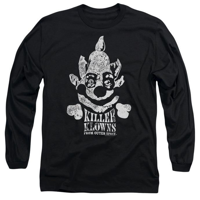 Killer Klowns From Outer Space Kreepy Mens Long Sleeve Shirt Black