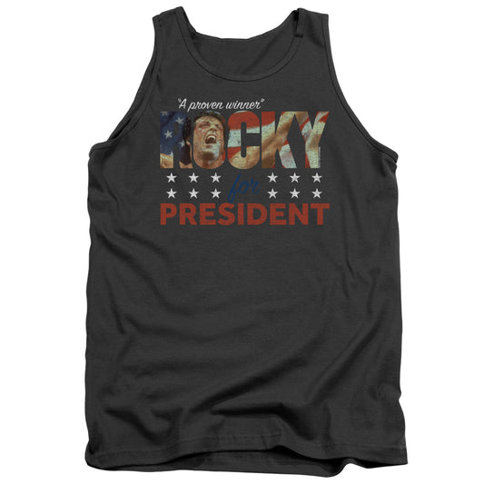 Rocky A Proven Winner Mens Tank Top Shirt Charcoal