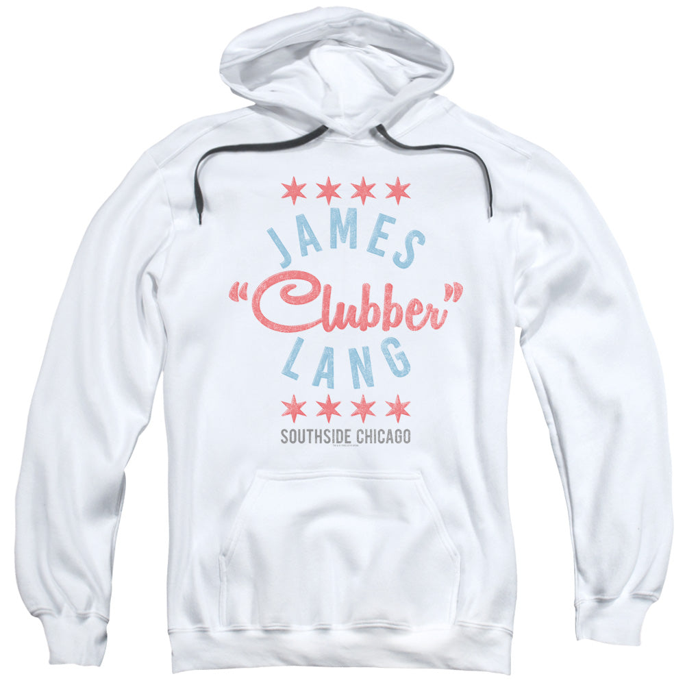 Rocky III Clubber Mens Hoodie White