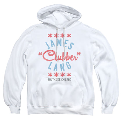Rocky Iii Clubber Mens Hoodie White Officially Licensed