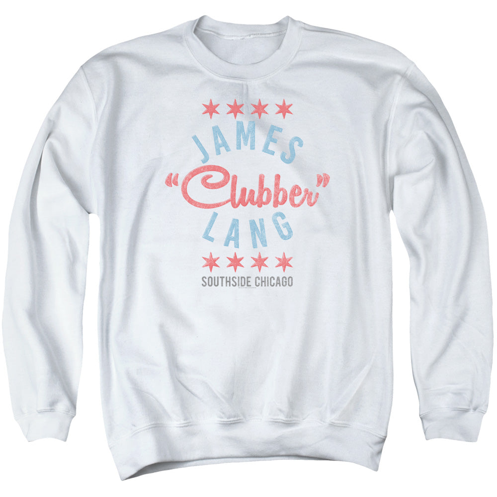 Rocky III Clubber Mens Crewneck Sweatshirt White