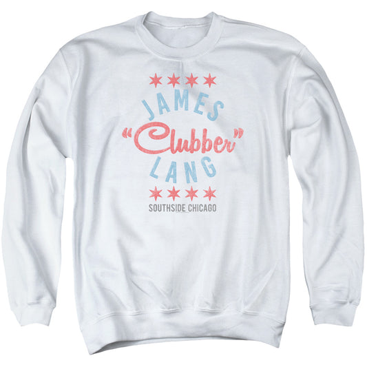 Rocky III Clubber Mens Crewneck Sweatshirt White
