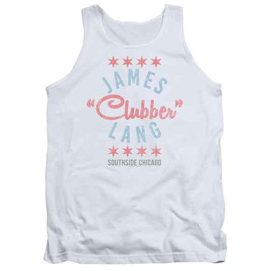 Rocky III Clubber Mens Tank Top Shirt White