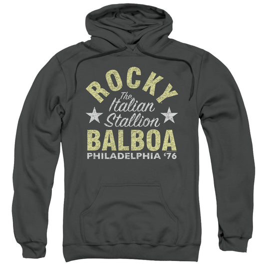 Rocky Rocky Philly Mens Hoodie Charcoal