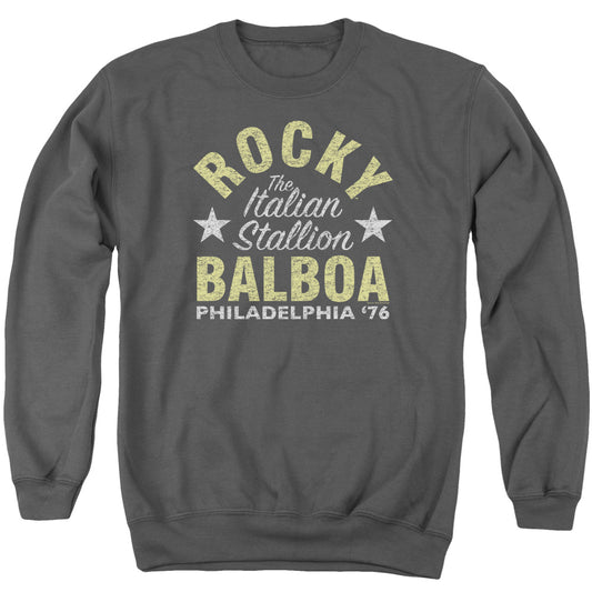 Rocky Rocky Philly Mens Crewneck Sweatshirt Charcoal