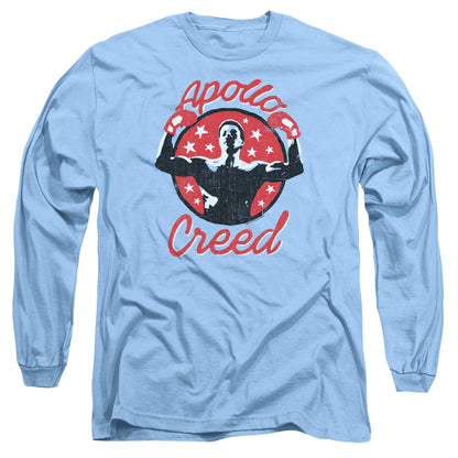 Rocky Apollo Star Mens Long Sleeve Shirt Carolina Blue
