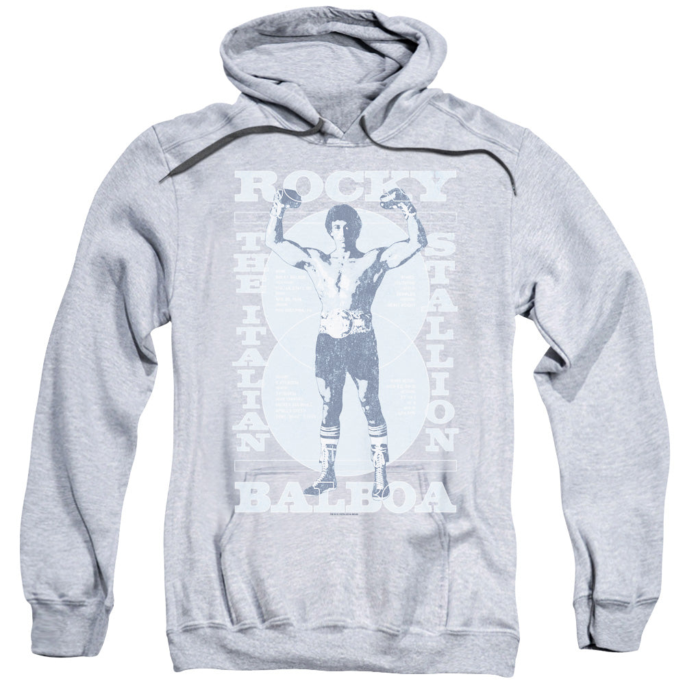 Rocky Gun Show Mens Hoodie Athletic Heather