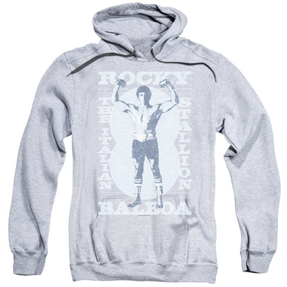 Rocky Gun Show Mens Hoodie Athletic Heather