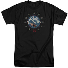 Load image into Gallery viewer, Rocky Bloodiest Bicentennial Mens Tall T Shirt Black