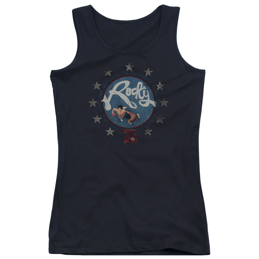 Rocky Bloodiest Bicentennial Womens Tank Top Shirt Black