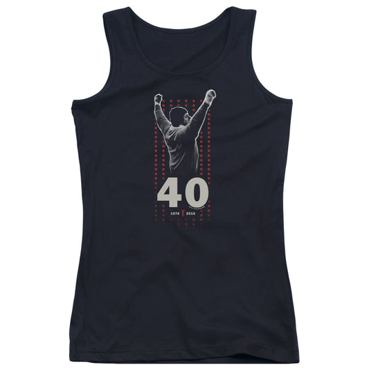 Rocky Stars Womens Tank Top Shirt Black