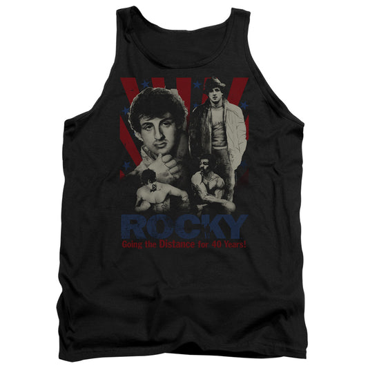 Rocky Going The Distance Mens Tank Top Shirt Black