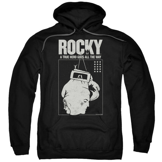 Rocky The Hero Mens Hoodie Black