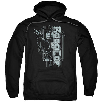 Robocop Murphy Split Mens Hoodie Black
