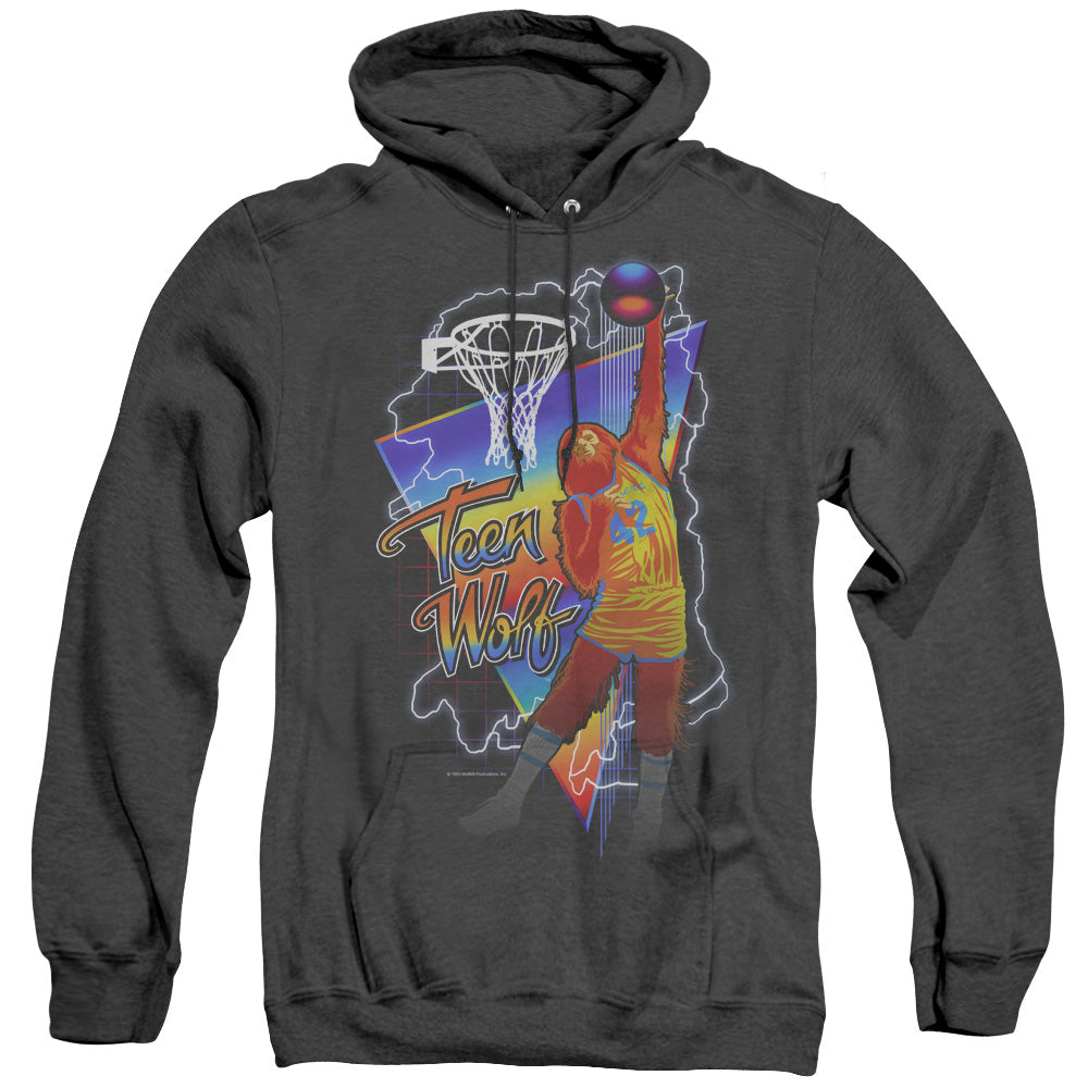 Teen Wolf Electric Wolf Heather Mens Hoodie Black