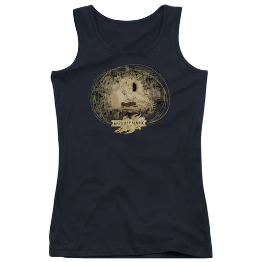 Mirrormask Sketch Womens Tank Top Shirt Black