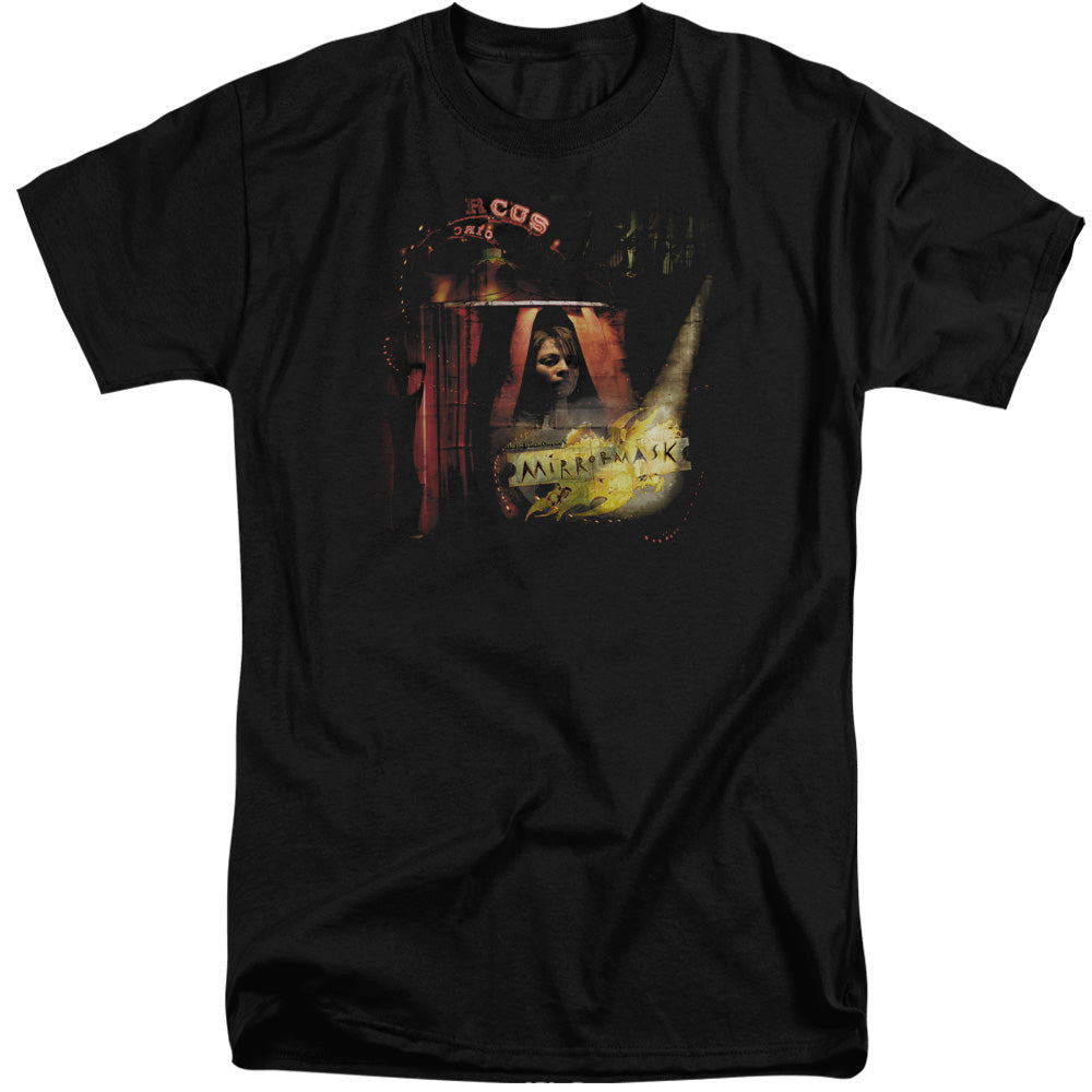 Mirrormask Big Top Poster Mens Tall T Shirt Black