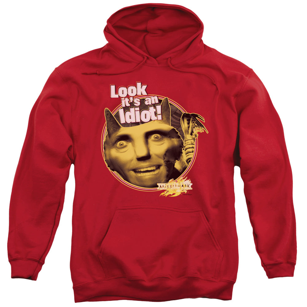 Mirrormask Riddle Me This Mens Hoodie Red
