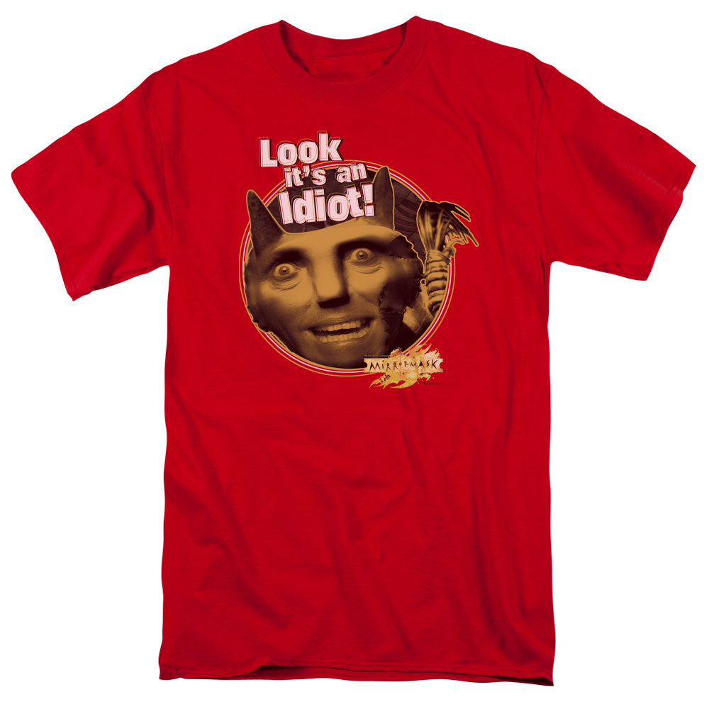 Mirrormask Riddle Me This Mens T Shirt Red