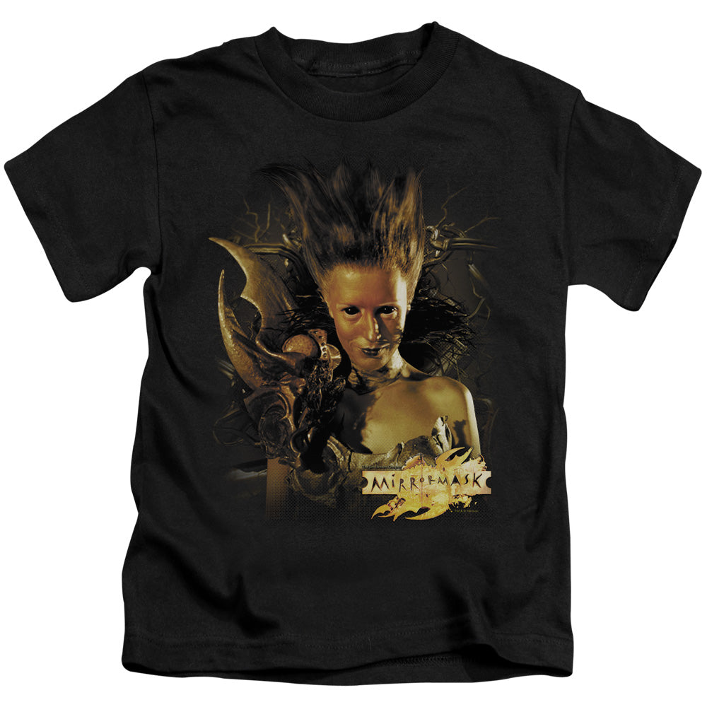 Mirrormask Queen Of Shadows Juvenile Kids Youth T Shirt Black