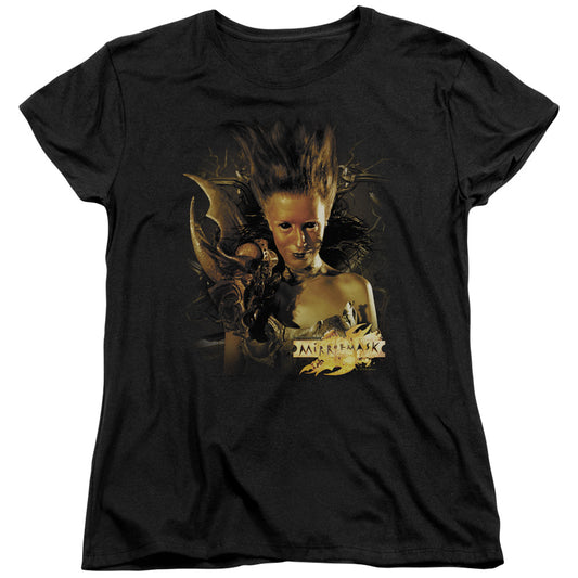 Mirrormask Queen Of Shadows Womens T Shirt Black