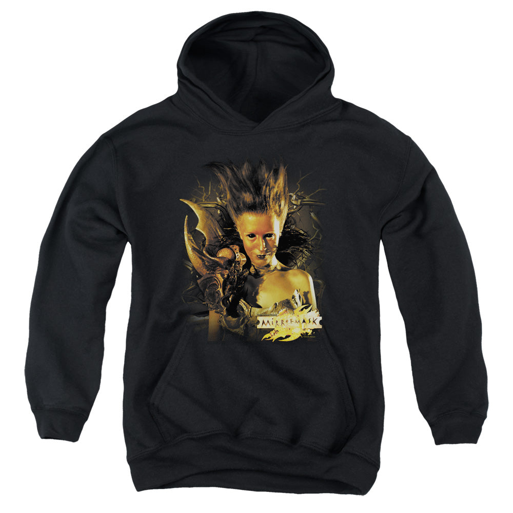 Mirrormask Queen Of Shadows Kids Youth Hoodie Black