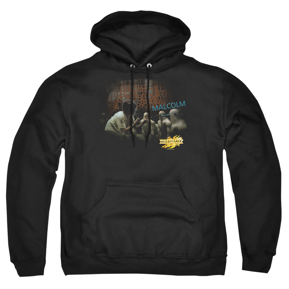 Mirrormask Bob Malcolm Mens Hoodie Black Officially Licensed