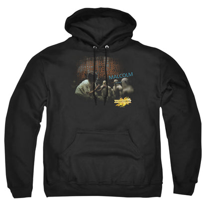 Mirrormask Bob Malcolm Mens Hoodie Black Officially Licensed