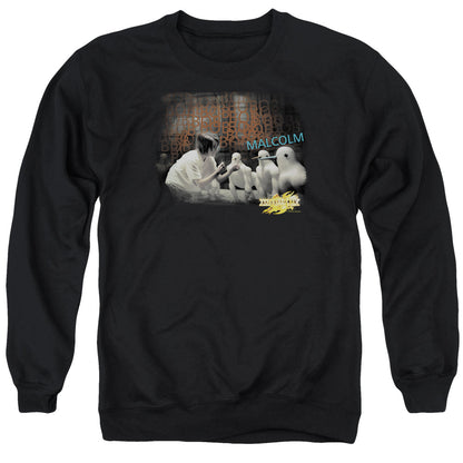 Mirrormask Bob Malcolm Mens Crewneck Sweatshirt Black