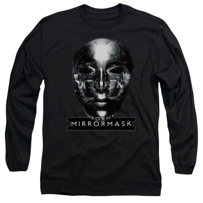 Mirrormask Mask Mens Long Sleeve Shirt Black