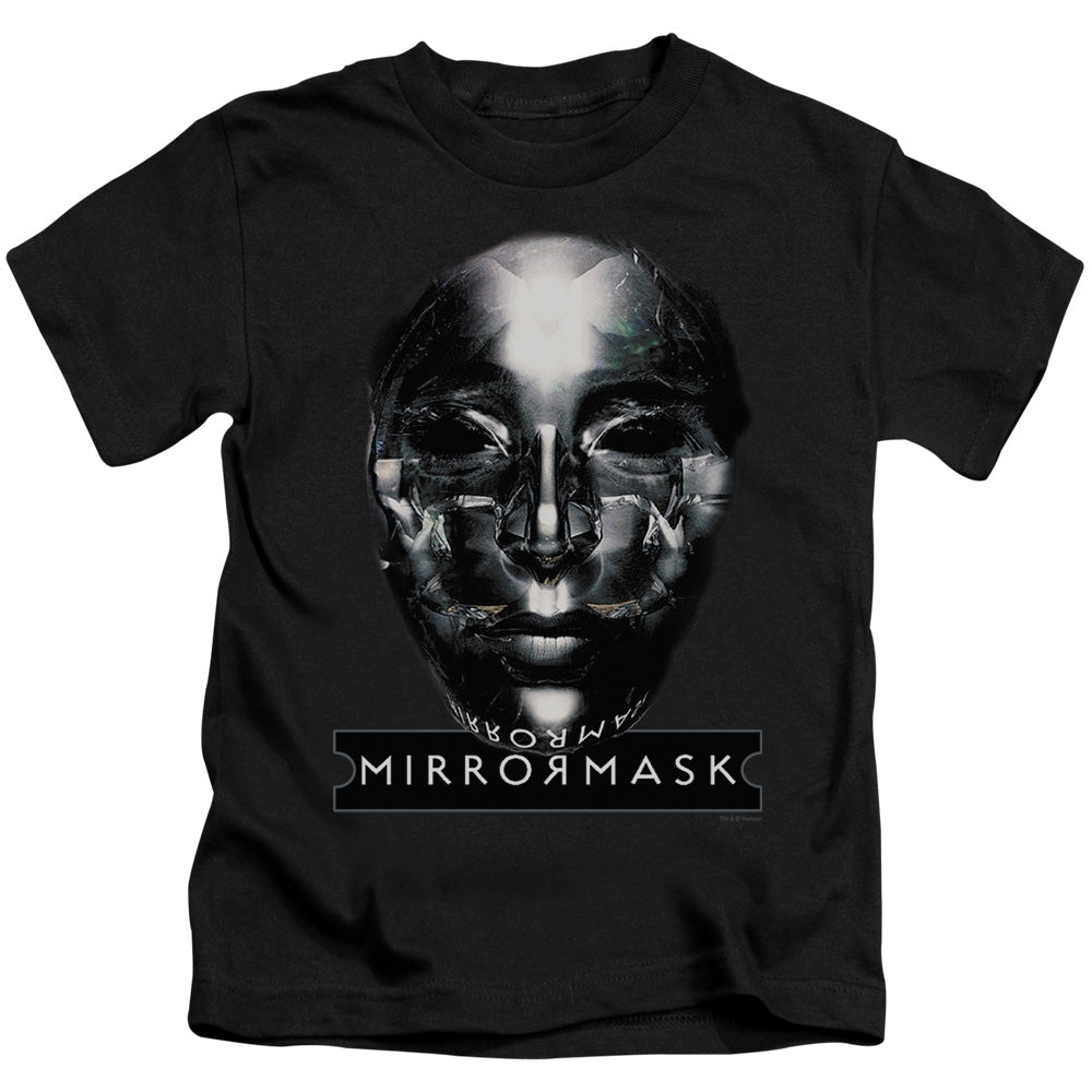Mirrormask Mask Juvenile Kids Youth T Shirt Black