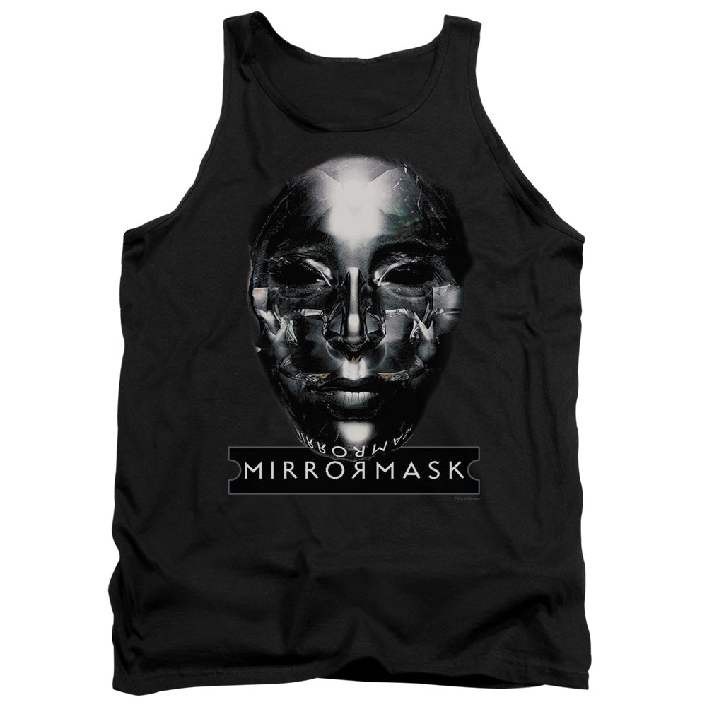 Mirrormask Mask Mens Tank Top Shirt Black