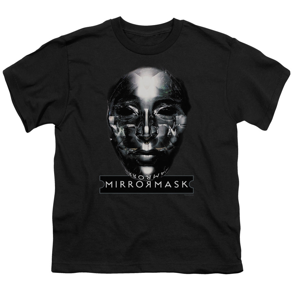 Mirrormask Mask Kids Youth T Shirt Black