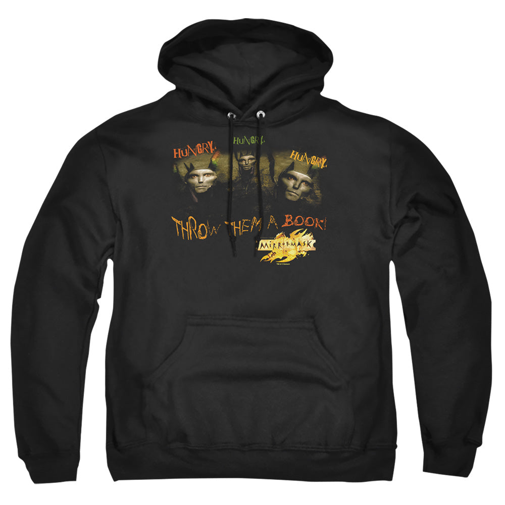 Mirrormask Hungry Mens Hoodie Black Officially Licensed