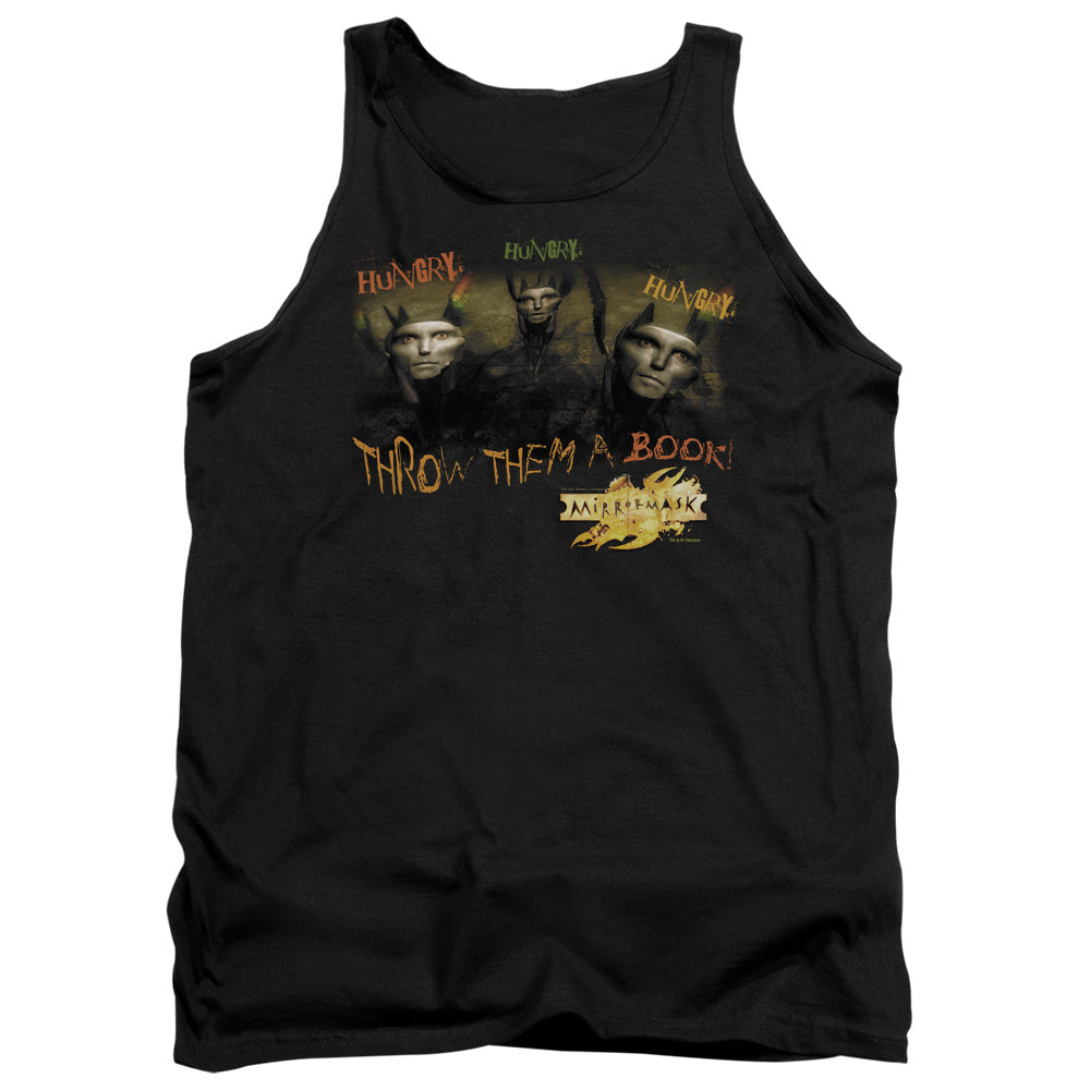 Mirrormask Hungry Mens Tank Top Shirt Black